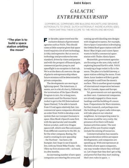 GALACTIC ENTREPRENEURSHIP GALACTIC ENTREPRENEURSHIP